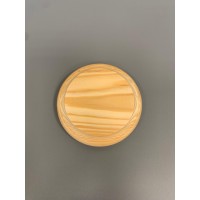 Деревянная заготовка панно (круг) с фаской по краю 9.5 х 9.5 х 2 см