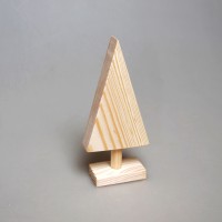 Фигурка из дерева "Ёлка малая" на подставке