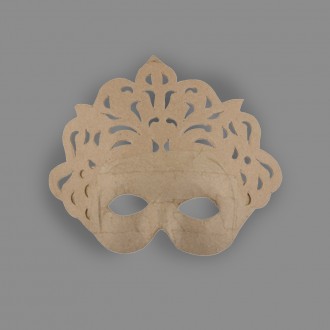 Заготовка для декорирования "Love2art" PAM-007 "маска" папье-маше 20.5 x 20.5 см
