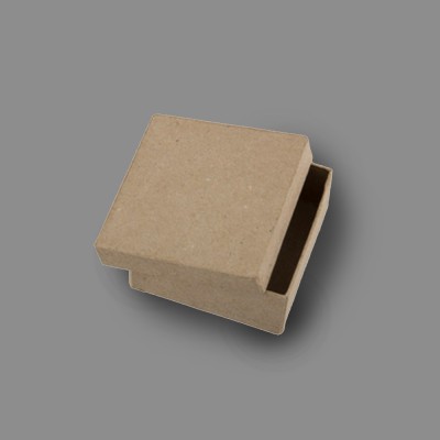 Заготовка для декорирования "Love2art" PAM-014 "коробка" папье-маше 7 x 7 x 3 см 2 шт в форме квадрата
