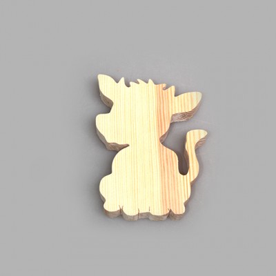 Фигурка деревянная "Малыш-Бычок-2"