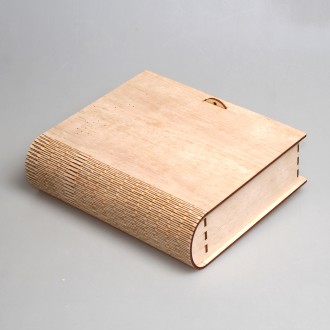 Книга-шкатулка из фанеры