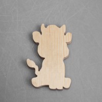 Фигурка из дерева "Весёлый бычок" 1-9.929