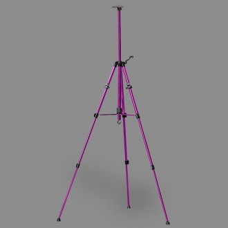 Мольберт-тренога "VISTA-ARTISTA" VEA-02 алюминий 155 x 80 см 03-фиолетовый