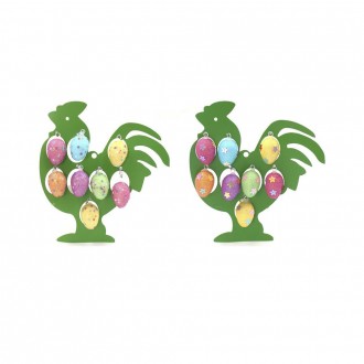 Декоративное изделие "Яйцо пасхальное", набор из 8-ми штук №01 23 см 724225
