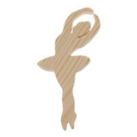 Фигурка из дерева "Балерина" №3