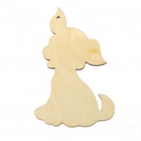 Фигурка подвес из фанеры "Щенок"