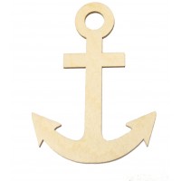 Фигурка подвес из фанеры "Якорь"