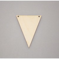 Фигурка подвес из фанеры "Флажок-2"