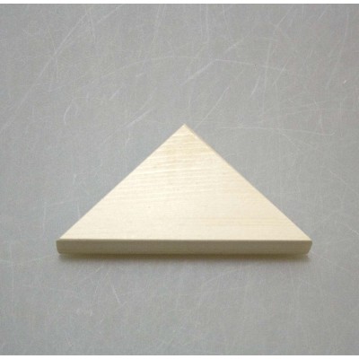Фигурка деревянная геометрическая "Равнобедренный треугольник"