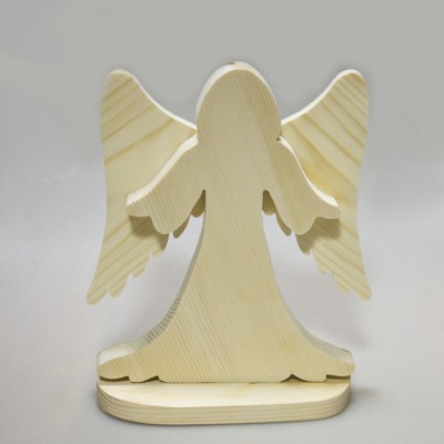 Фигурка из дерева на подставке "Ангел" 1-9.891