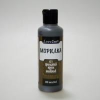 Морилка для дерева 01 грецкий орех (walnut) "Love2art" 80 мл 