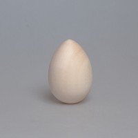 Деревянная заготовка яйцо без подставки 8 см