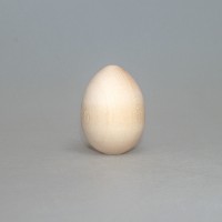 Деревянная заготовка яйцо без подставки 7 см