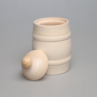 Деревянная заготовка бочонок 1-9.2982 12 см