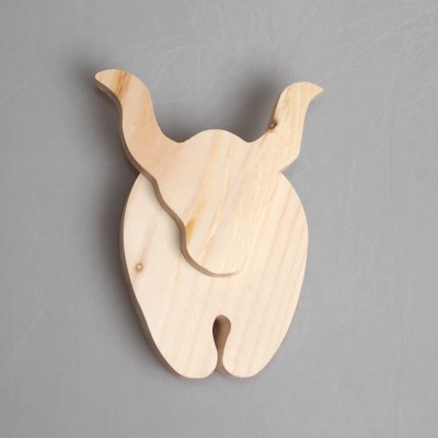 Фигурка деревянная составная "Буйвол"