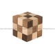 Головоломка "Куб змейка" 3х3 из дерева