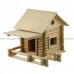 Конструктор деревянный деревенский дом №1 (6 моделей)