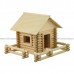 Конструктор деревянный деревенский дом №1 (6 моделей)