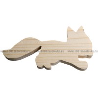 Фигурка из дерева "Лисенок"