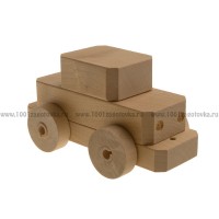 Конструктор деревянный "Автомобиль трансформер"