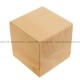 Кубик из массива деревянный (большой)