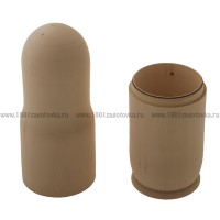 Деревянная заготовка футляра для бутылки объем 0,5 литра