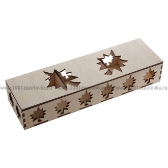 Коробка из дерева для ёлочных игрушек 1-15.019